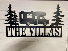 Load image into Gallery viewer, Custom camping sign