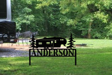 Load image into Gallery viewer, Custom camping sign