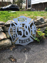 Load image into Gallery viewer, Custom Fire Dept. Sign