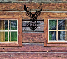 Load image into Gallery viewer, Deer Head Monogram