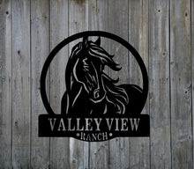Load image into Gallery viewer, Horse Ranch Sign