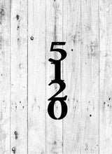 Load image into Gallery viewer, Metal house numbers