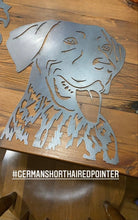 Load image into Gallery viewer, German Shorthair Pointer metal art