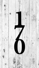 Load image into Gallery viewer, Metal house numbers