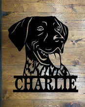 Load image into Gallery viewer, German Shorthair Pointer metal art
