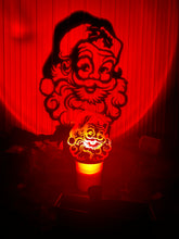 Load image into Gallery viewer, Santa yard stake