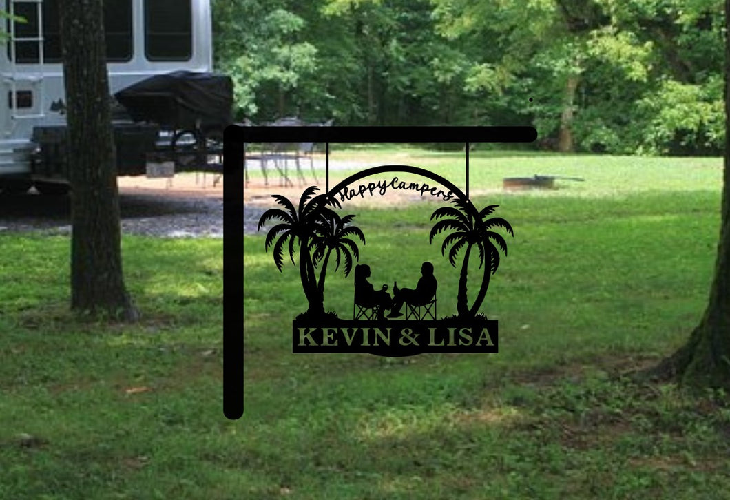 Couples Camp Sign