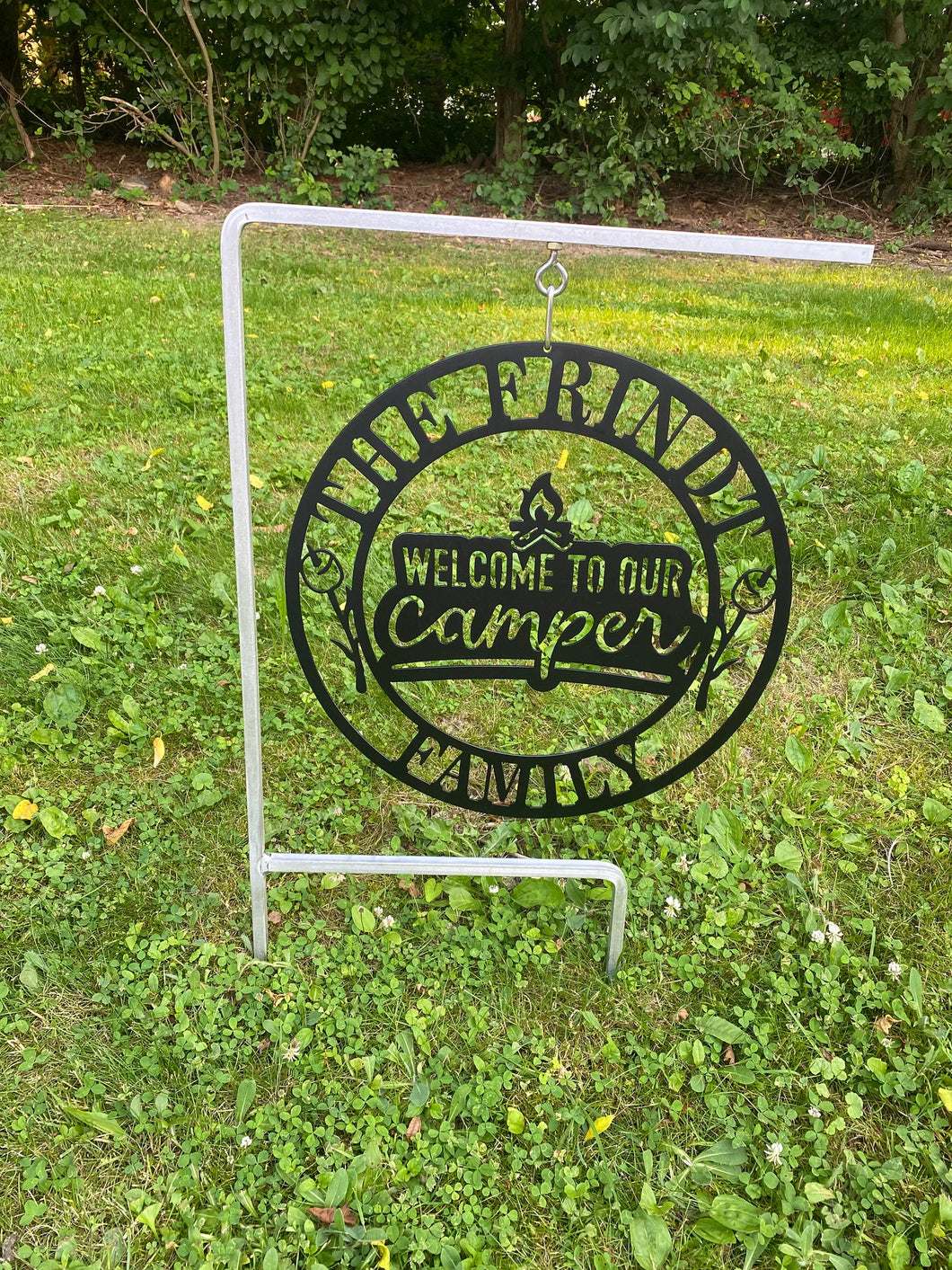 Small Aluminum Signpost