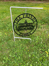 Load image into Gallery viewer, Small Aluminum Signpost
