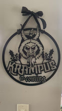 Load and play video in Gallery viewer, Krampus is coming wreath
