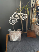 Load image into Gallery viewer, Orchid Flower, metal art
