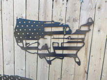 Load image into Gallery viewer, USA map flag
