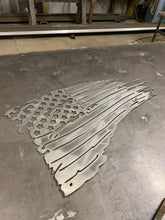 Load image into Gallery viewer, Tattered American Flag
