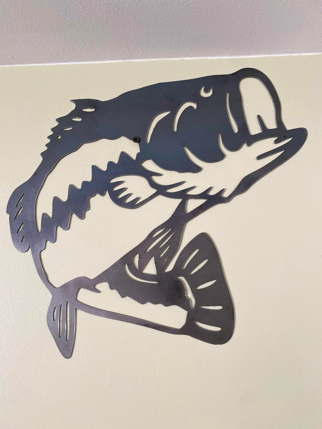 Metal Large Mouth Bass