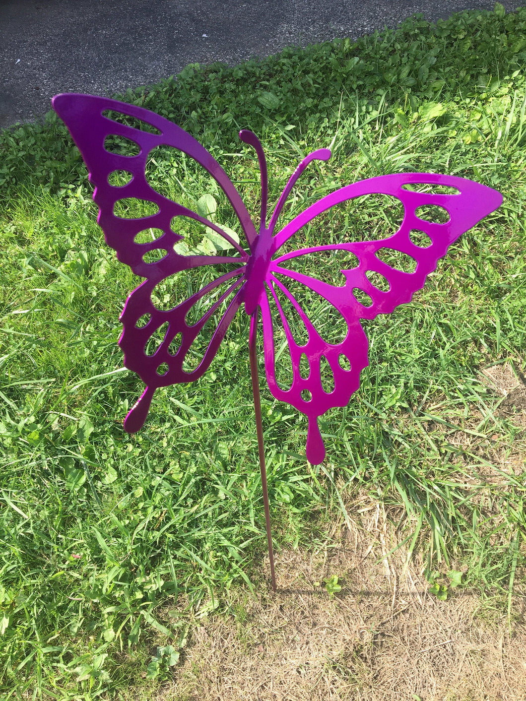 Butterfly garden stake