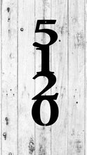 Load image into Gallery viewer, Metal house numbers
