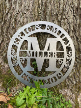 Load image into Gallery viewer, Custom monogram sign

