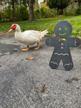 Load image into Gallery viewer, Gingerbread people, Metal art, home decor
