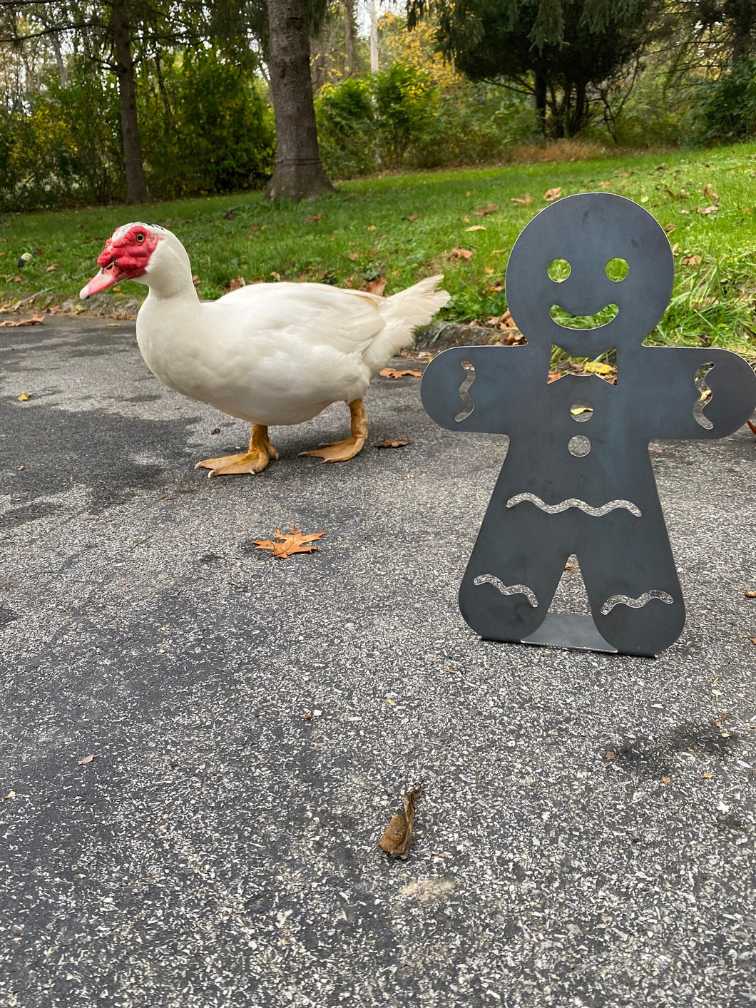 Gingerbread people, Metal art, home decor