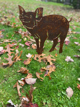 Load image into Gallery viewer, Pig Garden Stake
